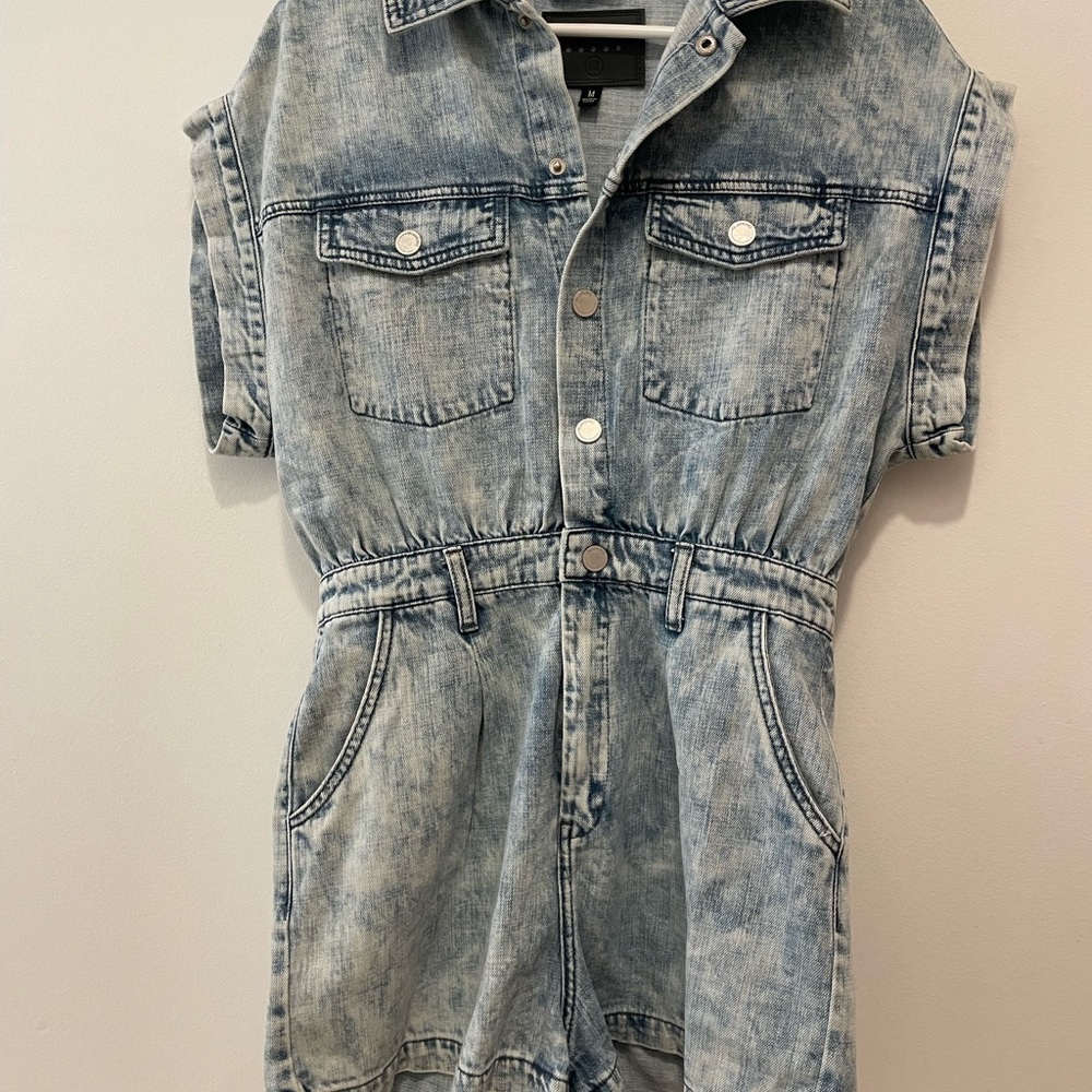 Blank NYC denim romper